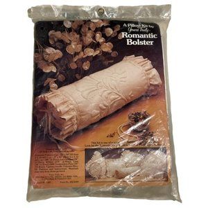 Vintage NOS (1993) Romantic Bolster Pillow kit by Yours Truly